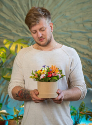 Malý letní flowerbox