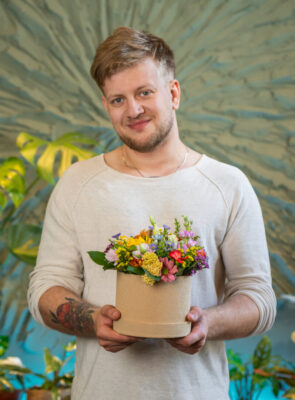 Střední letní flowerbox
