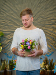 Malý jarní flowerbox